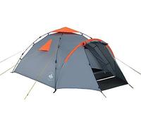 Lumaland Tente Pop-up - Tente familiale pour 3 à 4 Personnes - Dimensions intérieures : 210 x 210 x 120 cm - Imperméable et Coupe-Vent - Idéale comme Camping, Festival et Voyage - Ultra légère et