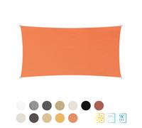 Lumaland Voile D'Ombrage UV Solaire 2x4 M Toit Ouvrant Intempéries Recouvert