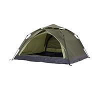 Lumaland x Where Tomorrow Tente de Camping Dôme Pop-up - Tete Légère 3 Personnes - Camping/Festivals - 2 Entrées - 210 x 190 x 110 cm - Vert