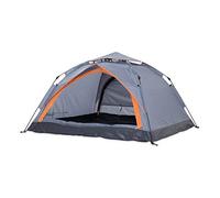 Lumaland x Where Tomorrow Tente de Camping Dôme Pop-up - Tete Légère 3 Personnes - Camping/Festivals - 2 Entrées - 210 x 190 x 110 cm - Gris