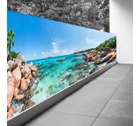 Lumalea Brise Vue Trompe l'oeil - 90x315 cm - Vue mer 3617689696379