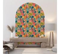 Lumalea Stickers Arche - Motif Tropical 3617682456833 - Adhésif Mat - Largeur 90 x Hauteur 150 cm
