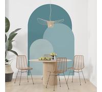 Lumalea Stickers Arches - Design 3617689701301 - Adhésif + Protection Mate - Largeur 110 x Hauteur 170 cm