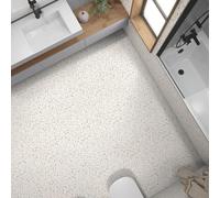 Lumalea Stickers carrelage de Sol Anti-dérapant - Motif Terrazzo 3617682422968-60x60 cm