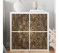 Lumalea Stickers Meuble - Motif Oriental 3617681199786 - Adhésif + Protection Brillante - 1 Sticker - 30x30 cm