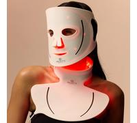 Lumalux Face+ | Masque pour le visage et le cou à lumière LED Pro de Project E Beauty | 1600 LED | 7+2 couleurs 460~1072nm | Masque LED à lumière rouge + infrarouge + infrarouge profond
