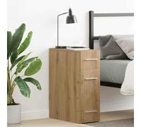 Lumanois Armoire d'apothicaire chêne Artisanal 20 x 45,5 x 60 cm Casiers & armoires de Rangement Marron,862636