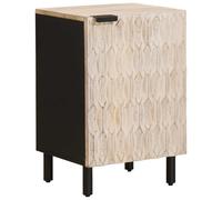 Lumanois Armoire de Salle de Bain avec étagère Blanc 38 x 33 x 58 cm Ensembles de mobilier pour salles de Bains Blanc,4017885