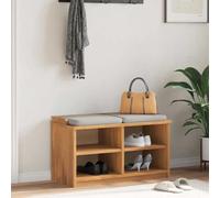 Lumanois Banc de Couloir SANDNES 87x40x50 cm Bois de pin Massif Bancs coffres Brun,4010457