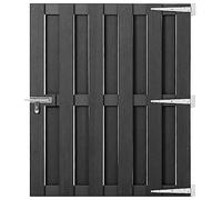 Lumanois Portillon WPC 100x112 cm Gris Portillons Gris,318103