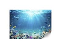 LUMASOUL Papier Peint Intissé 300x210 cm - Moderne Panoramique Tapisserie Murale Facile à Monter - Papiers Peints Modernes Pour le Salon & Chambre à Coucher - Océan