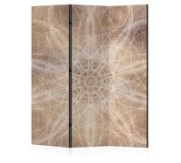 LUMASOUL Paravent intérieur à Deux côtés - Separateur de Pieces - Cloison de Separation de Chambre - 135x172 cm Boho