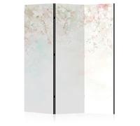 LUMASOUL Paravent intérieur à Deux côtés - Separateur de Pieces - Cloison de Separation de Chambre - 135x172 cm Nature