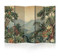 LUMASOUL Paravent intérieur à Deux côtés - Separateur de Pieces - Cloison de Separation de Chambre - 225x172 cm Nature