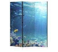 LUMASOUL Paravent intérieur Unilatéral - Separateur de Pieces - Cloison de Separation de Chambre - 135x172 cm Animaux