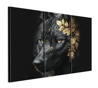 LUMASOUL Tableau Decoration Murale 3 pièces - Impression Sur Toile motif animal