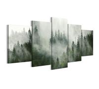 LUMASOUL Tableau Decoration Murale 5 pièces - Impression Sur Toile motif nature