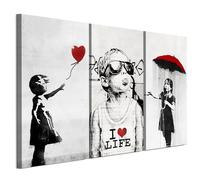 LUMASOUL Tableau Decoration Murale - Impression Sur Toile Motif Architecture - Tableaux Cadres pour le Salon et Chambre à Coucher - Décoration Murale - 120x80 cm