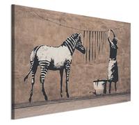 LUMASOUL Tableau Decoration Murale - Impression Sur Toile motif banksy