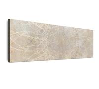 LUMASOUL Tableau Decoration Murale - Impression Sur Toile Motif Boho - Tableaux Cadres pour le Salon et Chambre à Coucher - Décoration Murale - 135x45 cm