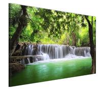 LUMASOUL Tableau Decoration Murale - Impression Sur Toile motif nature | Tableaux Cadres pour le Salon et Chambre à Coucher - Tableaux 150x75 cm
