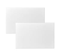 LUMASOUL Toile 60x40 cm - 2 Pièce - Toile à Peindre sur Châssis - Toiles Vierges, Blanches - Idéale pour la Peinture Acrylique et à L'huile ainsi que pour Les Croquis et Les Dessins