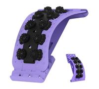 Lumbar Back Stretcher - PP, Spine Alignment Board, 4 Level Adjustable Design | Lower Back Massager, Ergonomic Support Arch, Training Device, For Home Yoga Fitness Stretching Wellness
