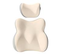 Lumbar Support For Car - Memory Foam Ergonomic Auto Accessories, Car Seat Headrest | Neck Cushion For Vehicle Truck Travel Trip Commuting Daily Home Offices Holiday Event Racing Driving Comfort