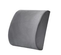 Lumbar Support Pillow - Breathable Car Seat Lower Back Cushion, Lower Back Pillow for Relieving Pressure, Traveling Support Piece, Refined Polymer Foam with Mesh-Cover, Driving Accessory for Comfort