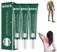 Lumbar Type Cold Compress Gel,2026 Lumbar Cold Compress Gel,Lumbar Spine Cooling Gels,Long Lasting Relief,Gentle Formula for Spinal Joint Shoulder Back Knee (3 Pcs)