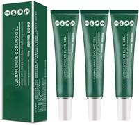 Lumbar Type Cold Compress Gel, Lumbar Spine Cooling Gel, LumbarCold CompressGel, CoolingGel for Muscles and Joint Pain Relief, Long Lasting Relief (3Pcs)