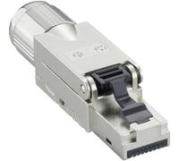 Lumberg 2542 01 Fiche modulaire, Cat. 6a, 8p8c (RJ45), version droite 167443 mâle, droit 1 pc(s)