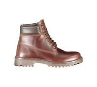 Lumberjack - Baskets en polyester au design épuré - Homme - Chaussures - Brun - Taille: 44 EU