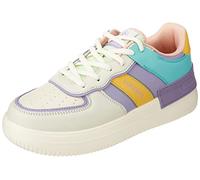 Lumberjack Femme Freya Plat Oxford, White Violet Orange, 38 EU