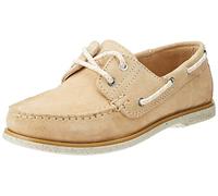 Lumberjack Femme Navigator Green Mocassin de Style Conduite, Beige, 40 EU