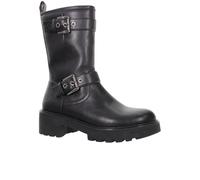 Lumberjack Femme Ramone Botte de Motard, Noir, 36 EU