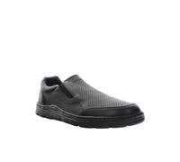 Lumberjack Homme Gino Mocassin de Style Conduite, Noir, 45 EU