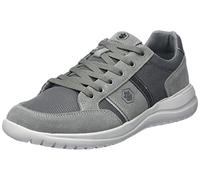 Lumberjack Homme Lee Chaussure de Gymnastique, Gris, 43 EU