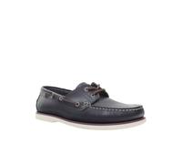 Lumberjack Homme Navigator Chaussures Bateau, Bleu foncé, 45 EU