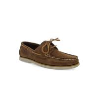 Lumberjack Homme Navigator Chaussures Bateau, Marron, 43 EU