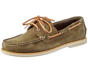 Lumberjack Homme Navigator Plat Oxford, Military Green, 44 EU