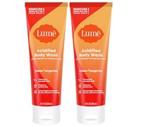Lume Acidified Lot de 2 gels douche pour le corps - Contrôle des odeurs 24 heures - Élimine les odeurs mieux que le savon - Formule hydratante - Formulé sans SLS ni parabènes - Développé par OB/GYN -