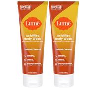 Lume Acidified Lot de 2 gels douche pour le corps - Contrôle des odeurs 24 heures - Élimine les odeurs mieux que le savon - Formule hydratante - Formulé sans SLS ni parabènes - Développé par OB/GYN -