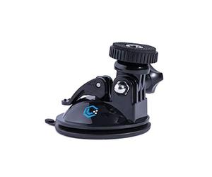 Lume Cube - Support à Ventouse - Bouton de Verrouillage Rotatif - Mini tête sphérique avec Filetage 1/4" - pour Tout Type de Surface Lisse, comme Les fenêtres, Les Murs, Les Casques, Les Voitures et.