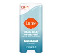 Lume Déodorant naturel - aisselles et parties privées - Sans aluminium, sans bicarbonate de soude, hypoallergénique et sans danger pour les peaux sensibles - Bâton de 62,4 g (non parfumé)