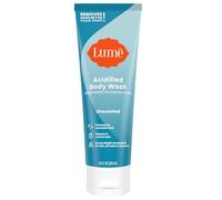 Lume Gel douche acidifié - Contrôle des odeurs 24 heures - Élimine les odeurs mieux que le savon - Formule hydratante - Formulé sans SLS ni parabènes - Développé par OB/GYN - 250 ml (non parfumé)