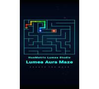 Lumea Aura Maze: 100 Unique Hard & Extreme Mazes for Adults: Master Level Challenge: Difficult Puzzles with Solutions, Brain Workout for Seniors and Teens, Large Print Professional Edition