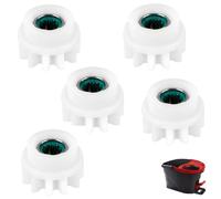Lumeclat Kit de 5 pièces détachées pour Spin Mop, compatible avec les balais rotatifs - Montage facile, Utilisé pour le roulement de pédale à embrayage unique et le kit de pignon d'engrenage