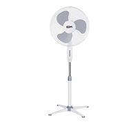 Ventilateur sur pied EDM 45W - 40cm - Blanc 33500