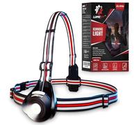 LUMEFIT Lampe Course a Pied, Lampe Running avec Bandes Réfléchissantes à 360°, Réglable à 120°, Étanche IPX5 Lampé Pectorale Running 800LM pour Course/Marche/Vélo Rechargeable USB-C